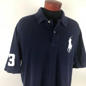 Polo Ralph Lauren Big Logo Equestrian Rugby 2XLT